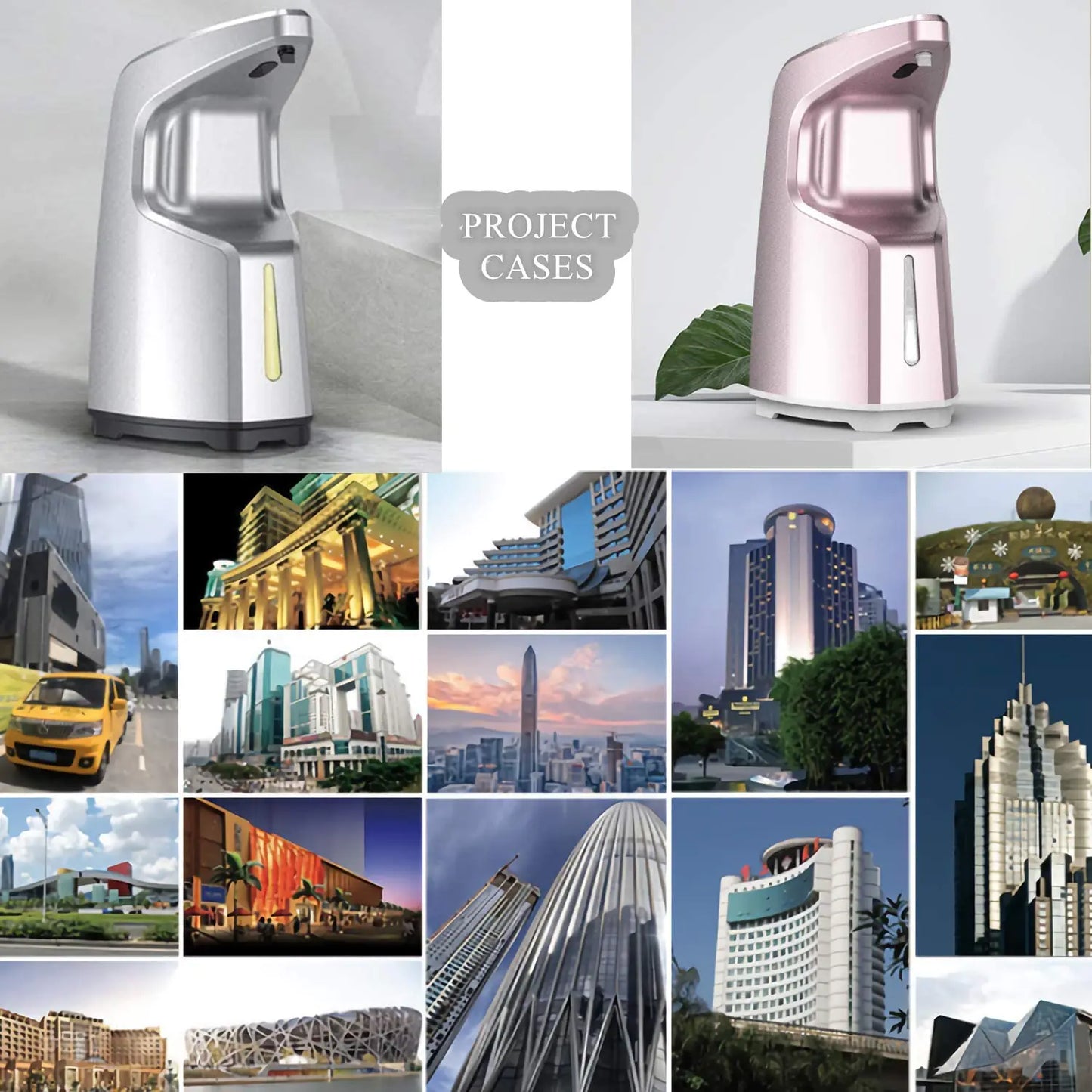 Automatic Foam Soap Dispenser for Kitchen and Bathroom