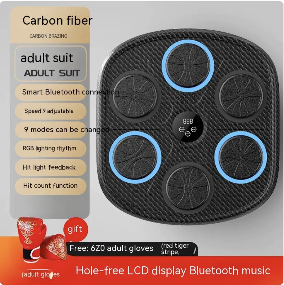 Objetivo de entrenamiento musical para boxear