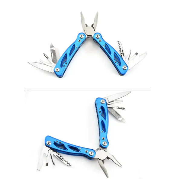 Alicates y cuchillo multifunción para exteriores