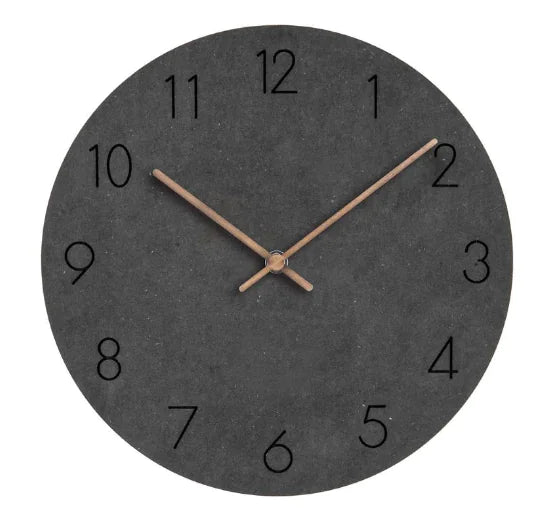 Reloj de pared de madera - Diseño minimalista nórdico