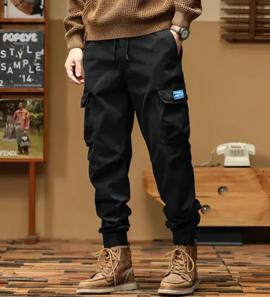 Pantalones cargo retro casuales para hombre y mujer (una pieza)