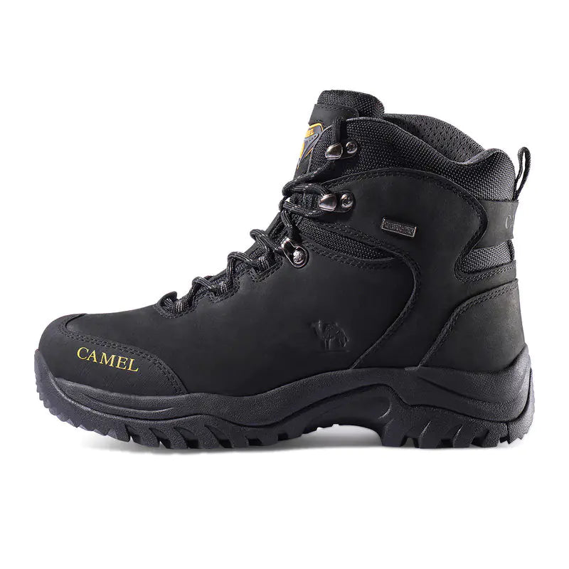 Botas altas de senderismo impermeables para hombre - Camel Brand