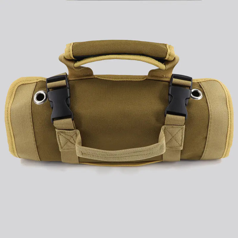 Bolsa enrollable organizadora de herramientas de electricista para herramientas