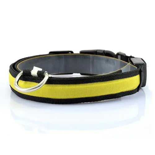 Collar LED para perro con tira de luz para iluminación