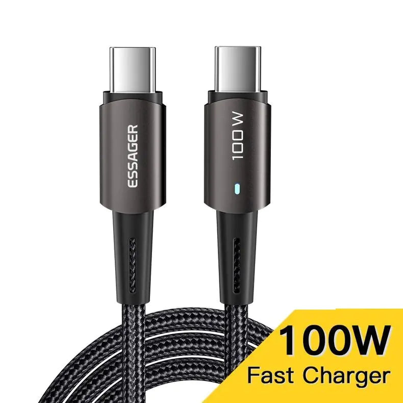 Essager 100W USB C Fast Charging Cable for MacBook Pro