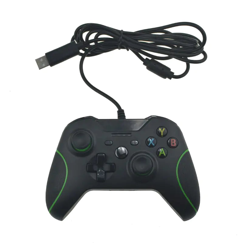 Mando de juego con cable para Xbox One con doble vibración