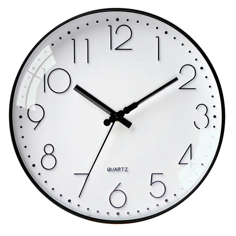 Reloj de pared de cuarzo moderno con diseño creativo