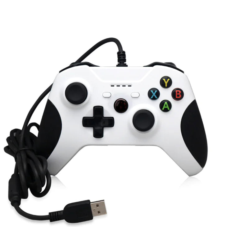 Mando de juego con cable para Xbox One con doble vibración