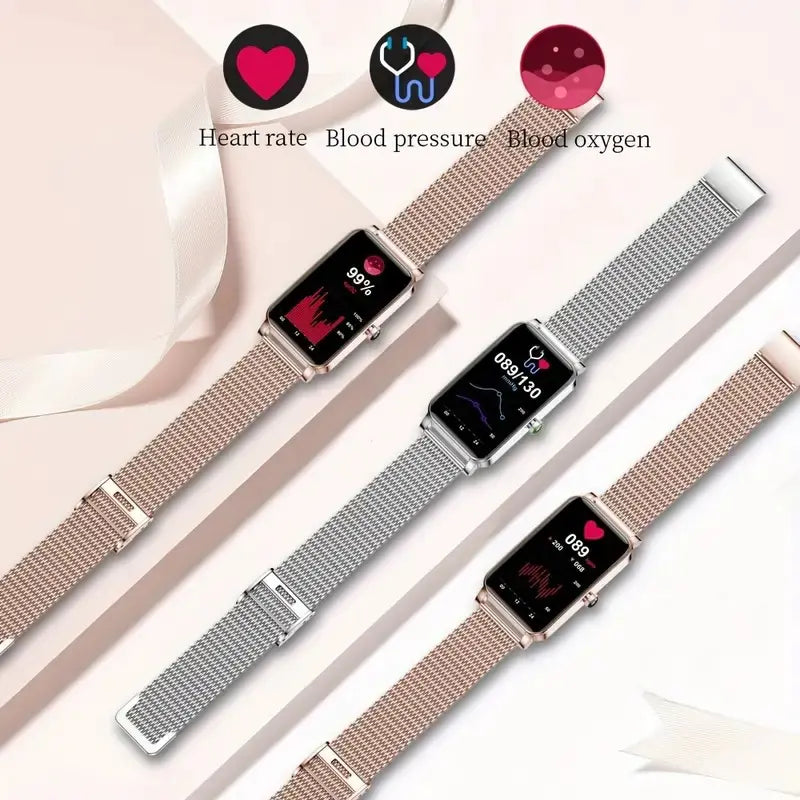 Reloj deportivo con pulsera inteligente Bluetooth para mujer