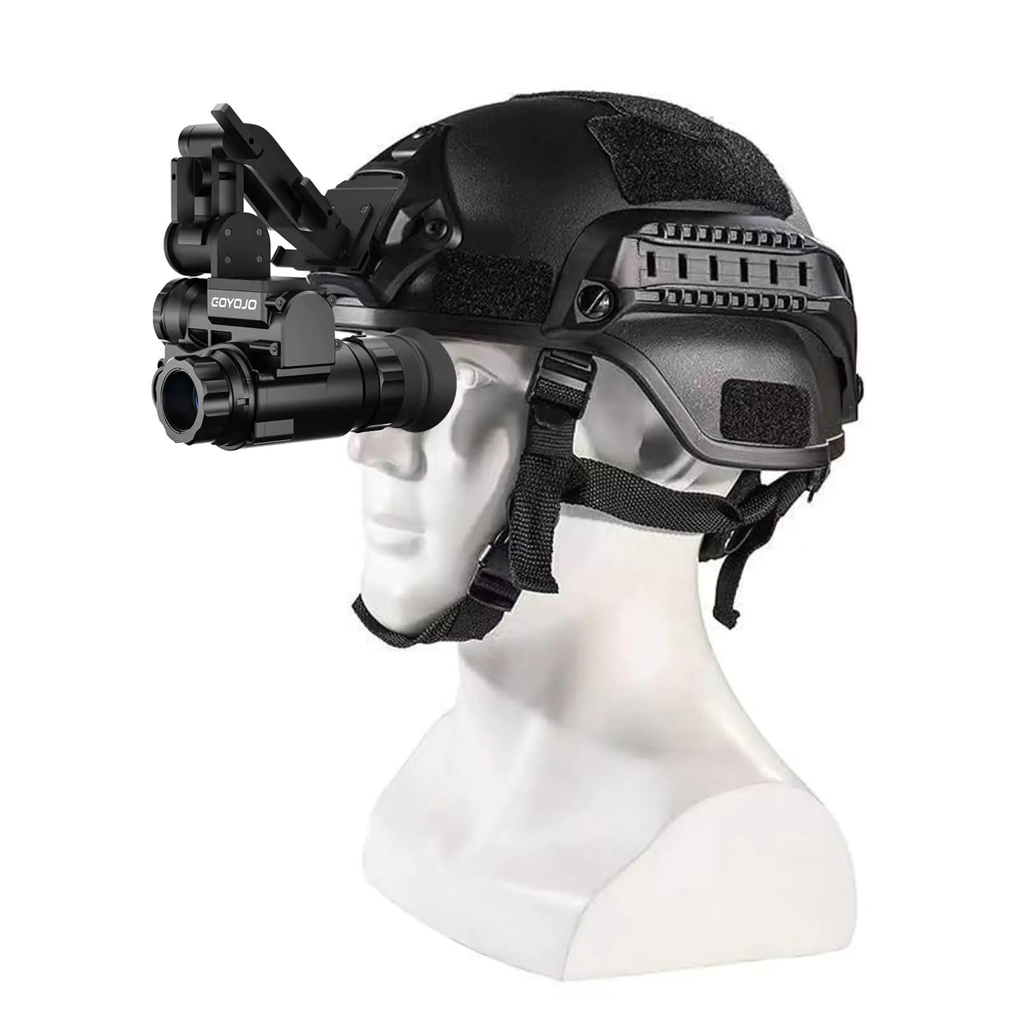 Gafas de Visión Nocturna GOYOJO NVG Monocular Digital de Visión Nocturna con Fotografía y Video, Montado en Casco, Distancia de Visión Nocturna de 200M para Caza y Camping