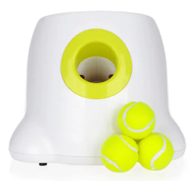 Lanzador automático de pelotas para perros