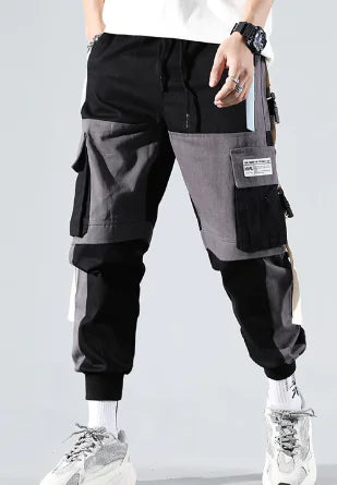 Pantalones deportivos tipo harén Ribbons para hombre