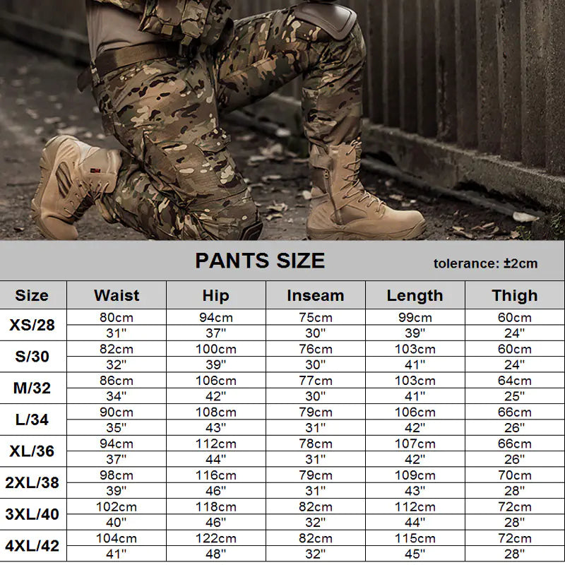 Wolf Camouflage Tactical Frog Pants for Outdoor Training