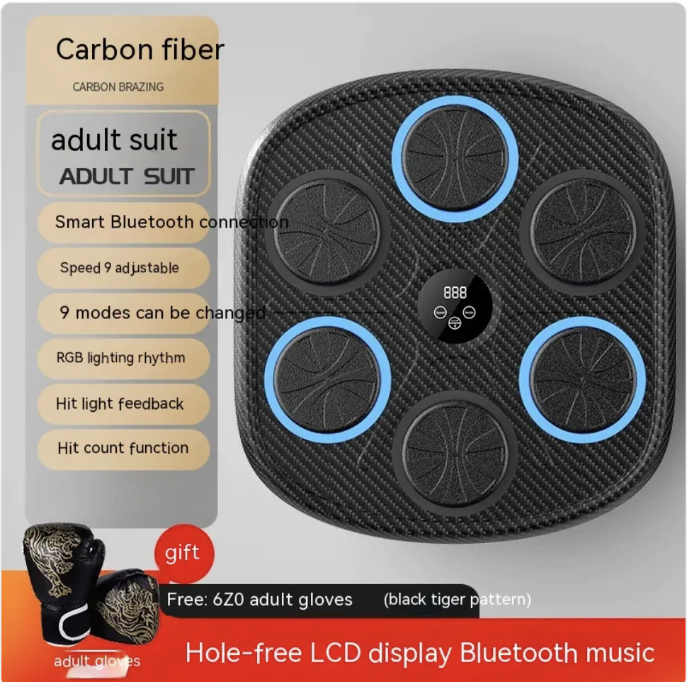 Objetivo de entrenamiento musical para boxear