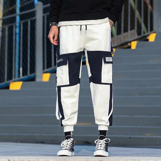 Pantalones deportivos tipo harén Ribbons para hombre
