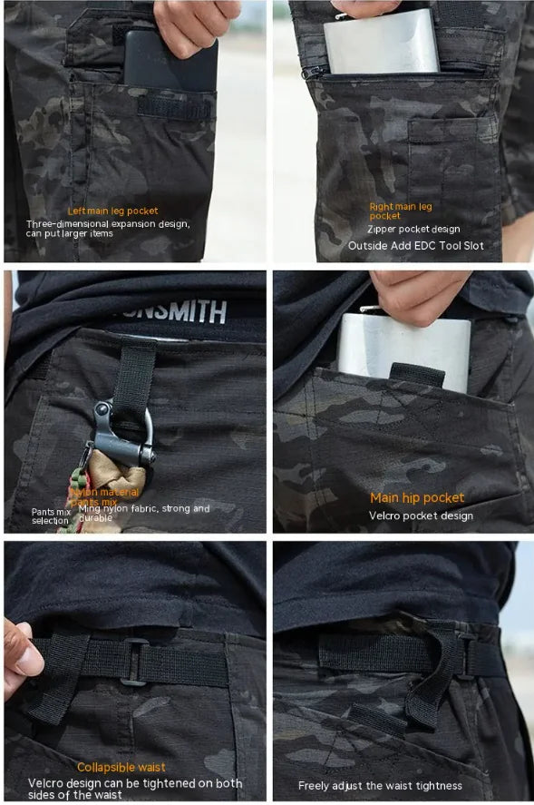 Pantalones Tácticos Impermeables para Hombre