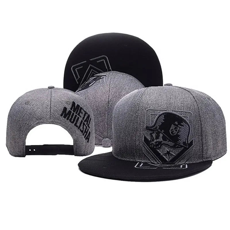 Gorra de hip-hop con bordados