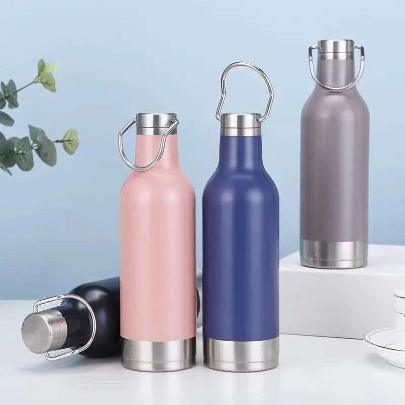 Stainless Steel Vacuum Cup with Leak Proof Lid, 470ml