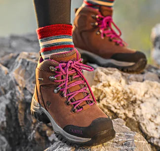 Botas altas de senderismo impermeables para hombre - Camel Brand