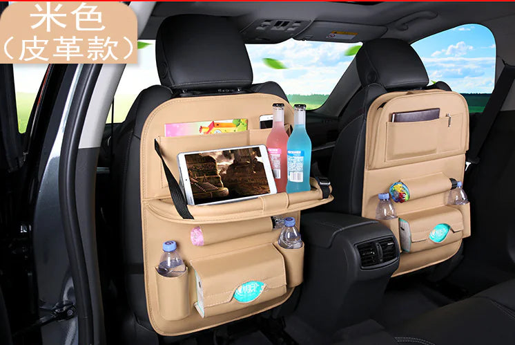 Bolsa de almacenamiento organizadora para el espaldar del asiento del automóvil