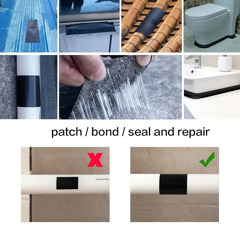 Cinta impermeable súper fuerte para fugas y reparaciones