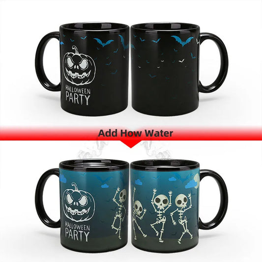 Taza fantasma que cambia de color de Magus