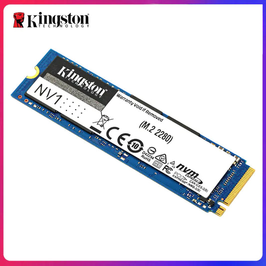 Unidad SSD M.2 NVMe Kingston serie NV2 de 500 GB (PCIe 4.0 x4)