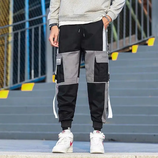 Pantalones deportivos tipo harén Ribbons para hombre