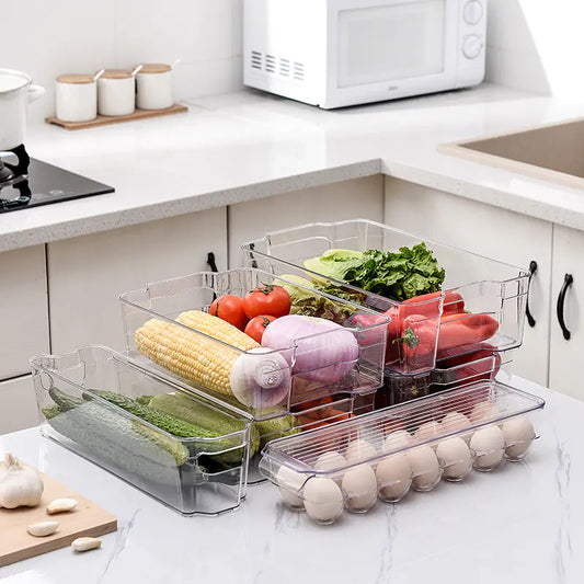 Plastic Storage Organizer for Kitchen Refrigerator (Drawer)