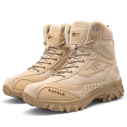 Tactical Desert Army Boots for Summer Outdoor Use
