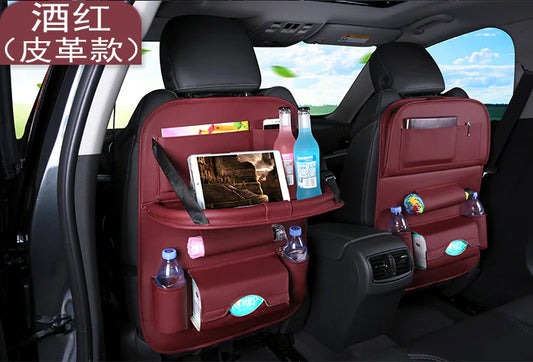 Bolsa de almacenamiento organizadora para el espaldar del asiento del automóvil