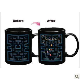 Taza de de video juegos que cambia de color