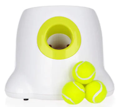 Lanzador automático de pelotas para perros