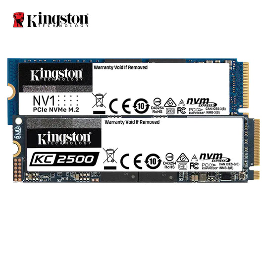 Unidad SSD M.2 NVMe Kingston serie NV2 de 500 GB (PCIe 4.0 x4)