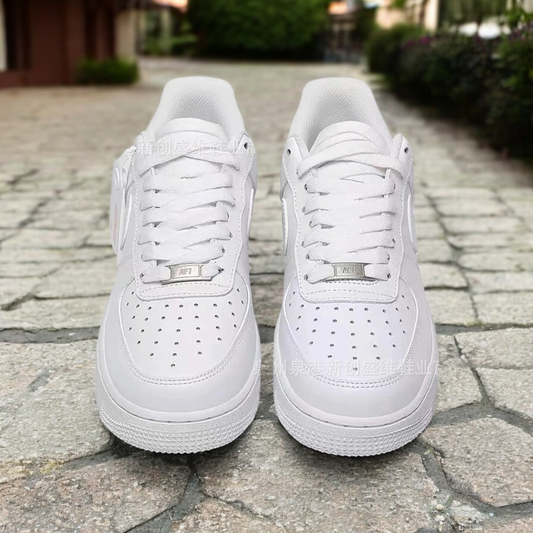 Air Force 1 Classic White Low-Top Sneakers for All