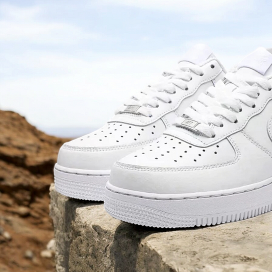 Air Force 1 Classic White Low-Top Sneakers for All