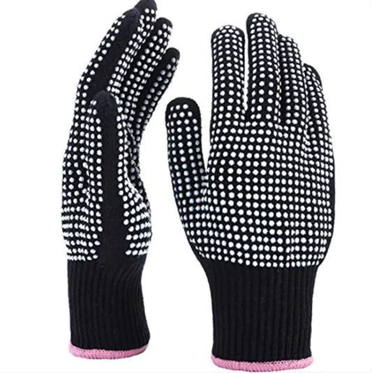 Guantes de algodón resistentes al calor con propiedades anti-escaldaduras y aislantes