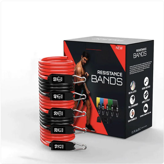 Bandas de resistencia de látex para yoga y estiramientos