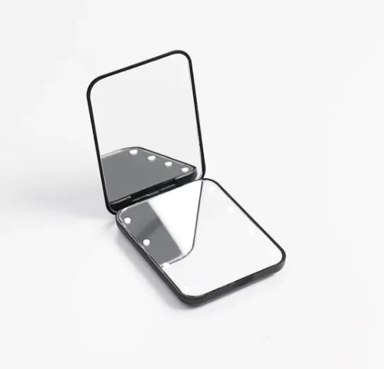 Espejo de maquillaje LED GlowFold