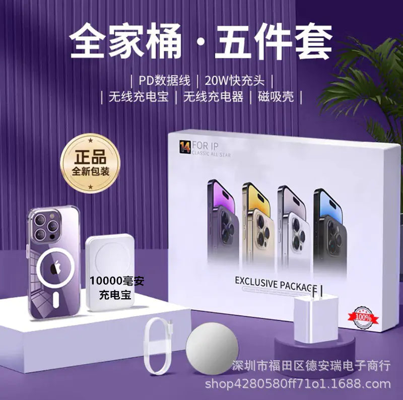 35W Dual C Fast Charger Accessories Set for iPhone