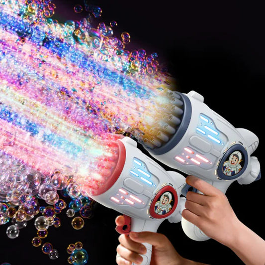Pistola de burbujas eléctrica automática