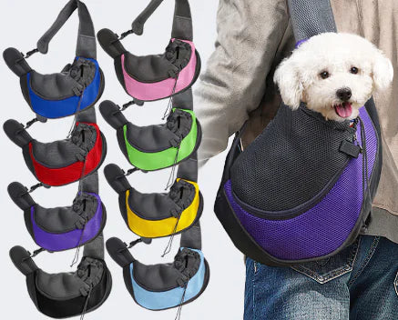 Mochila portamascotas de hombro para uso en exteriores