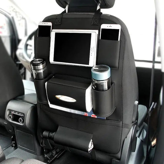 Bolsa de almacenamiento para asiento de coche con bolsillos
