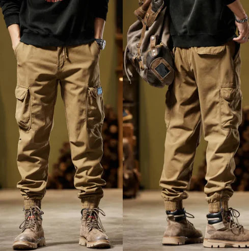 Pantalones cargo retro casuales para hombre y mujer (una pieza)