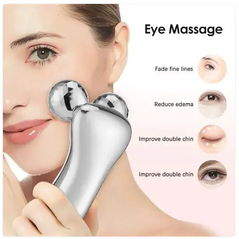 Dispositivo de adelgazamiento facial con rodillo