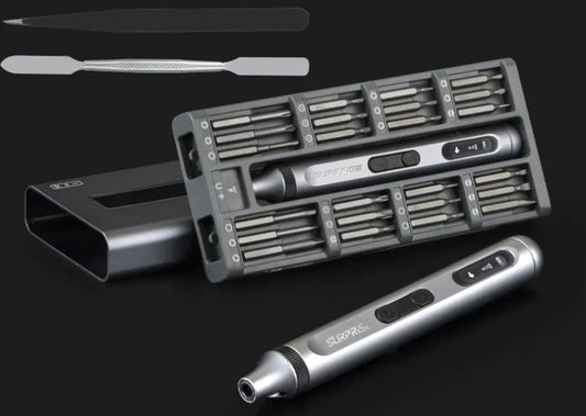 Juego de destornilladores eléctricos recargables portátiles 50 en 1