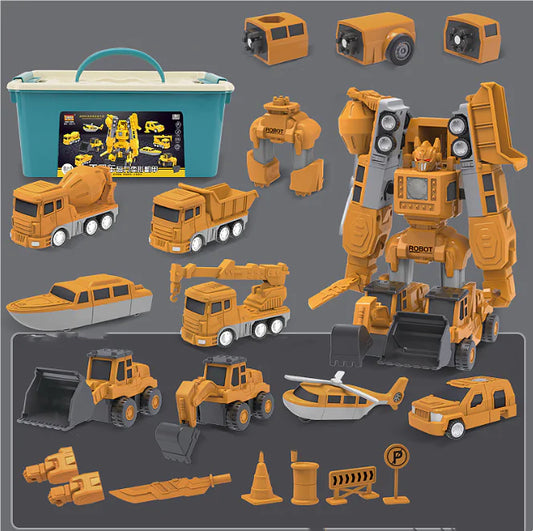 Juguete de construcción magnético transformable para niños
