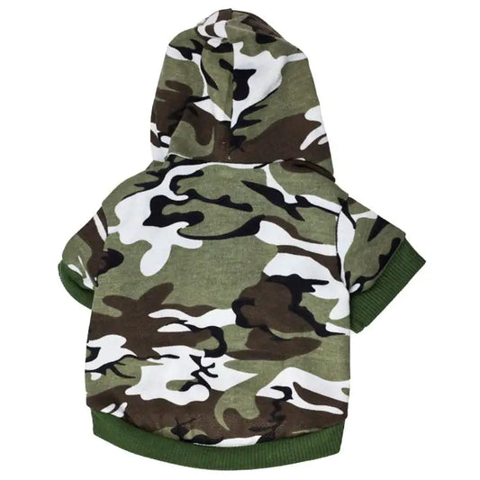 Ropa para perros con estampado de vellón para mascotas