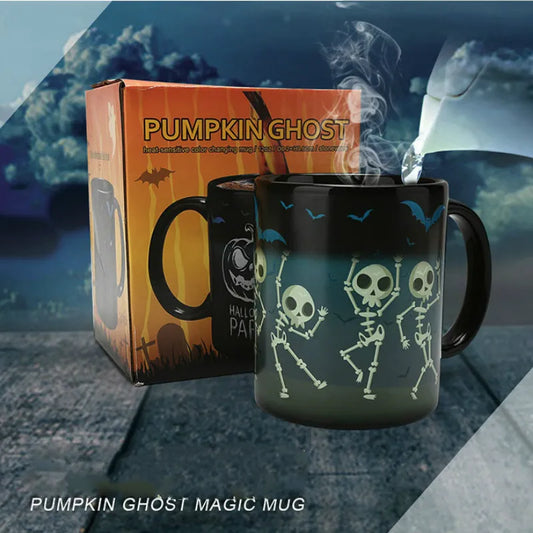 Taza fantasma que cambia de color de Magus