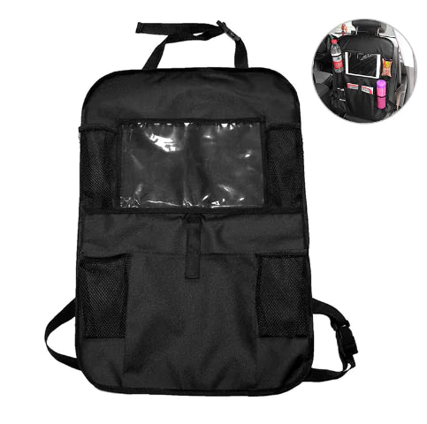 Organizador para asiento trasero de coche con soporte para iPad